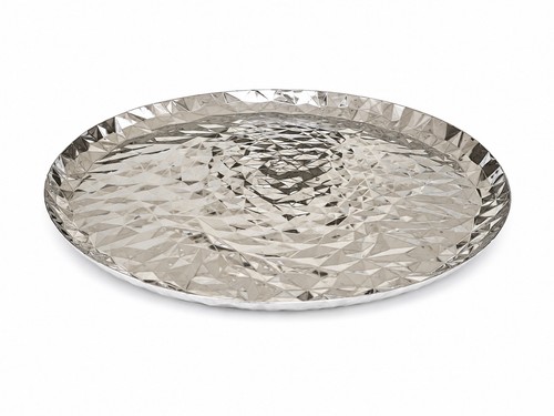 Plateau rond inox - en, alessi