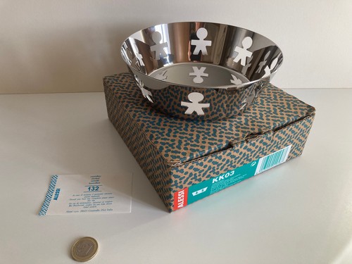 Neuf corbeille inox girotondo - corbeille,
